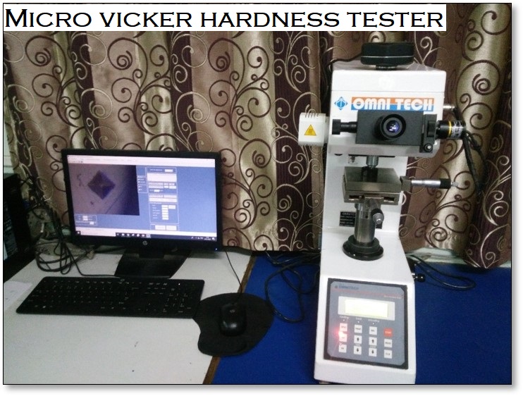 Micro vicker testing